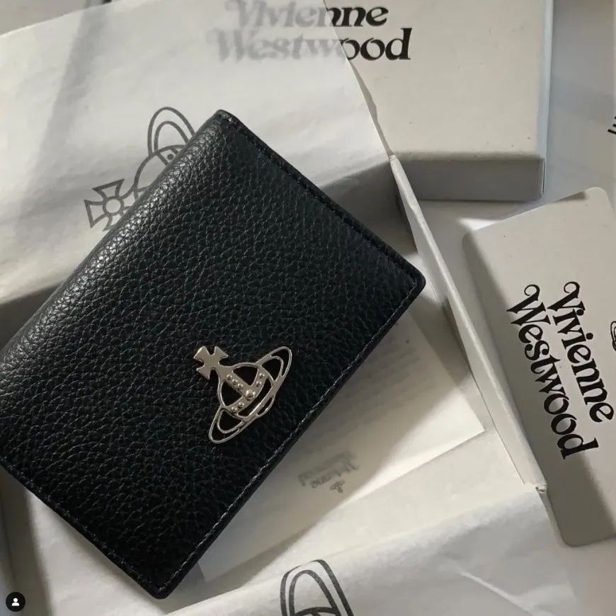 비비안웨스트우드 리 비건 플랩 카드홀더 카드지갑 포토칸 VMSCWA2023