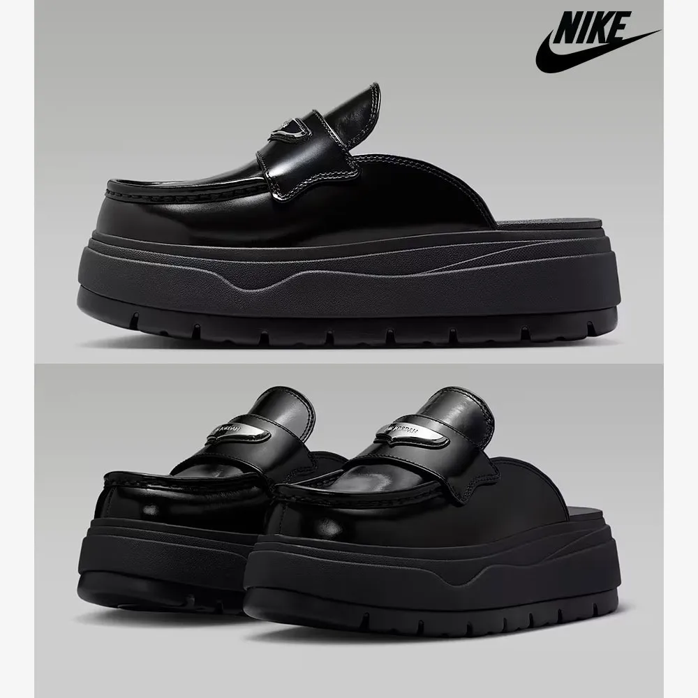 나이키 에어 조던 뮬 플랫폼 키높이 슬리퍼 샌들 로퍼 블랙 HJ4292 001