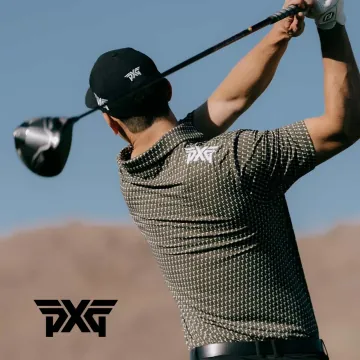 핫딜입고 PXG 남성골프웨어 남자 골프 투어 핀 폴로 카라 반팔 셔츠 티 티셔츠 카라티 여름 화이트