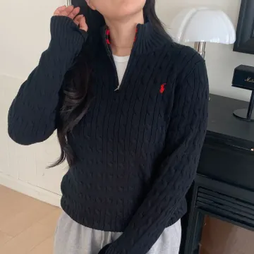폴로 랄프로렌 꽈배기 하프집업 반집업 니트 보이즈 323-868894