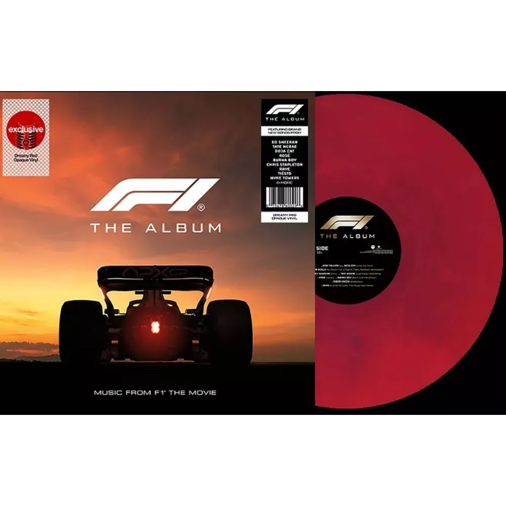 [해외] F1 더무비 영화음악 엘피 레드 컬러 타겟판 LP