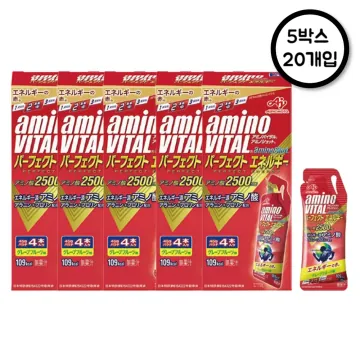 아미노바이탈 2500mg 파워젤 20개입 아미노샷 축구 자전거[러닝 위크]