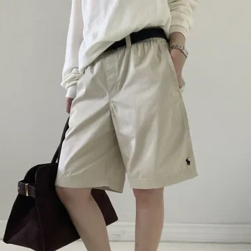 폴로 랄프로렌 여성 보이즈 포니로고 치노 코튼 밴딩 쇼츠 반바지 3컬러