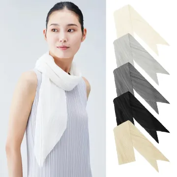 이세이미야케 플리츠플리즈 베이직 스카프 BASIC SCARF PP05AD001
