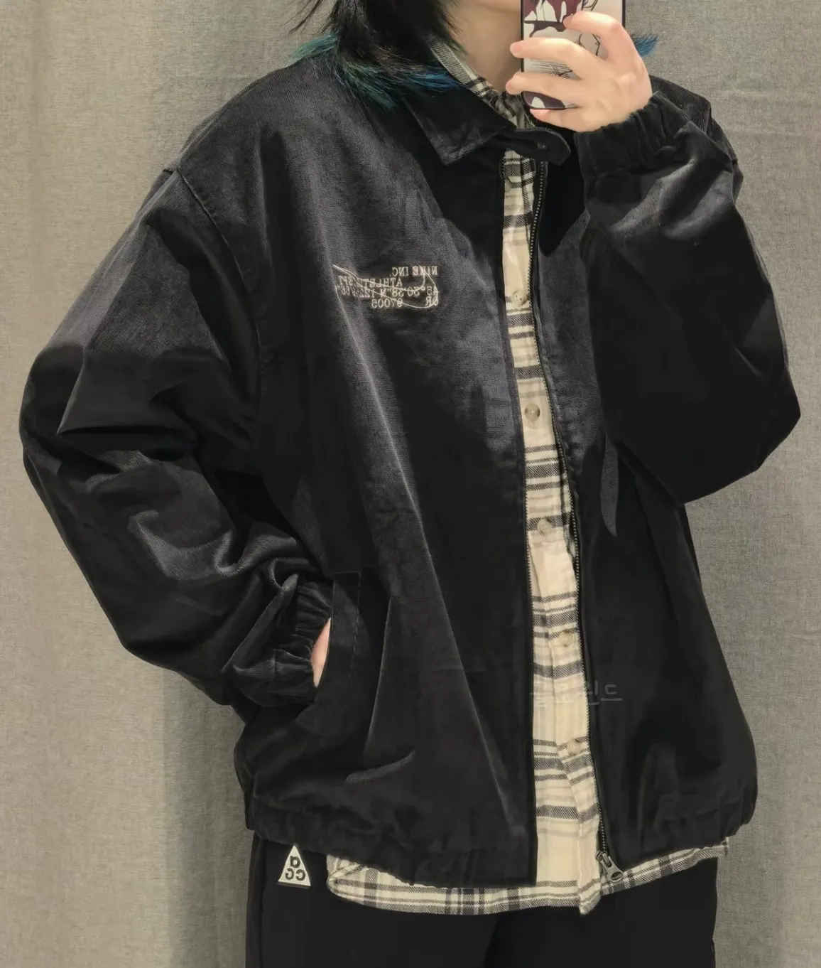 나이키 스포츠웨어 해링턴 코듀로이 집업 자켓 HV4774-045