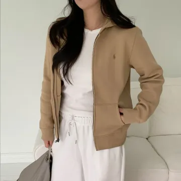 [신상/빈티지카키 입고]폴로 랄프 로렌 베이직 기모 후드집업 보이즈 323-547626