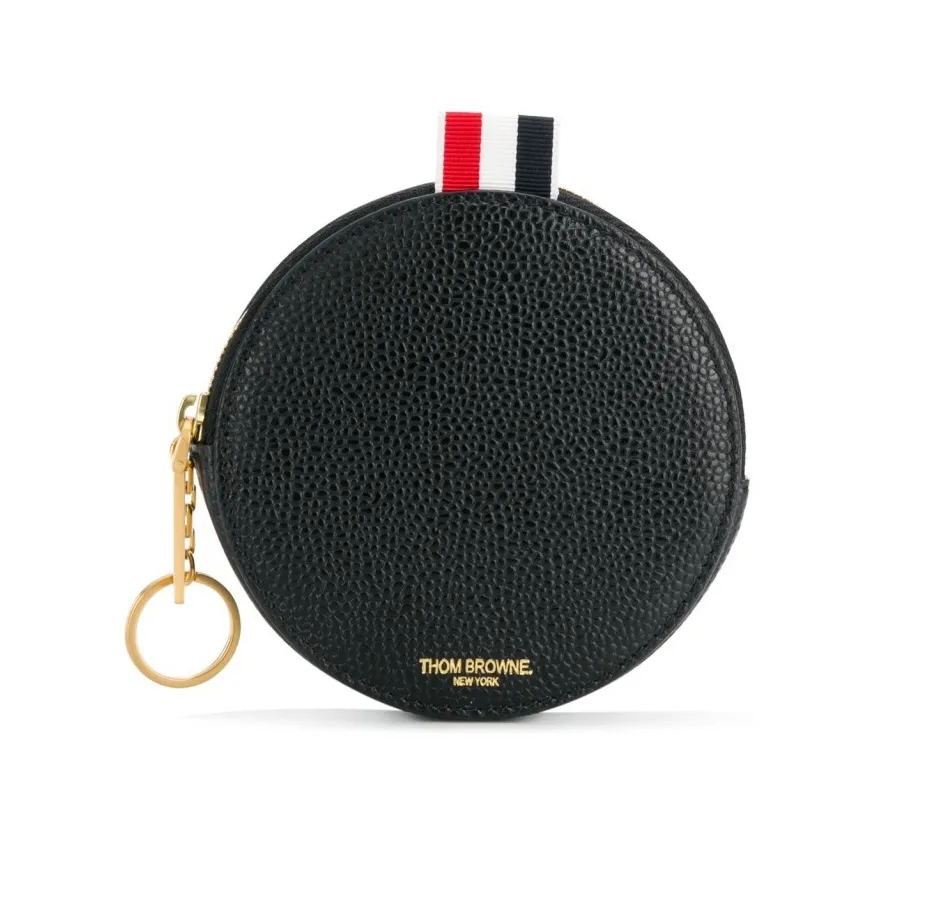 톰브라운 라운드 코인 키링 지갑 FAW066A 00198 | 크로켓