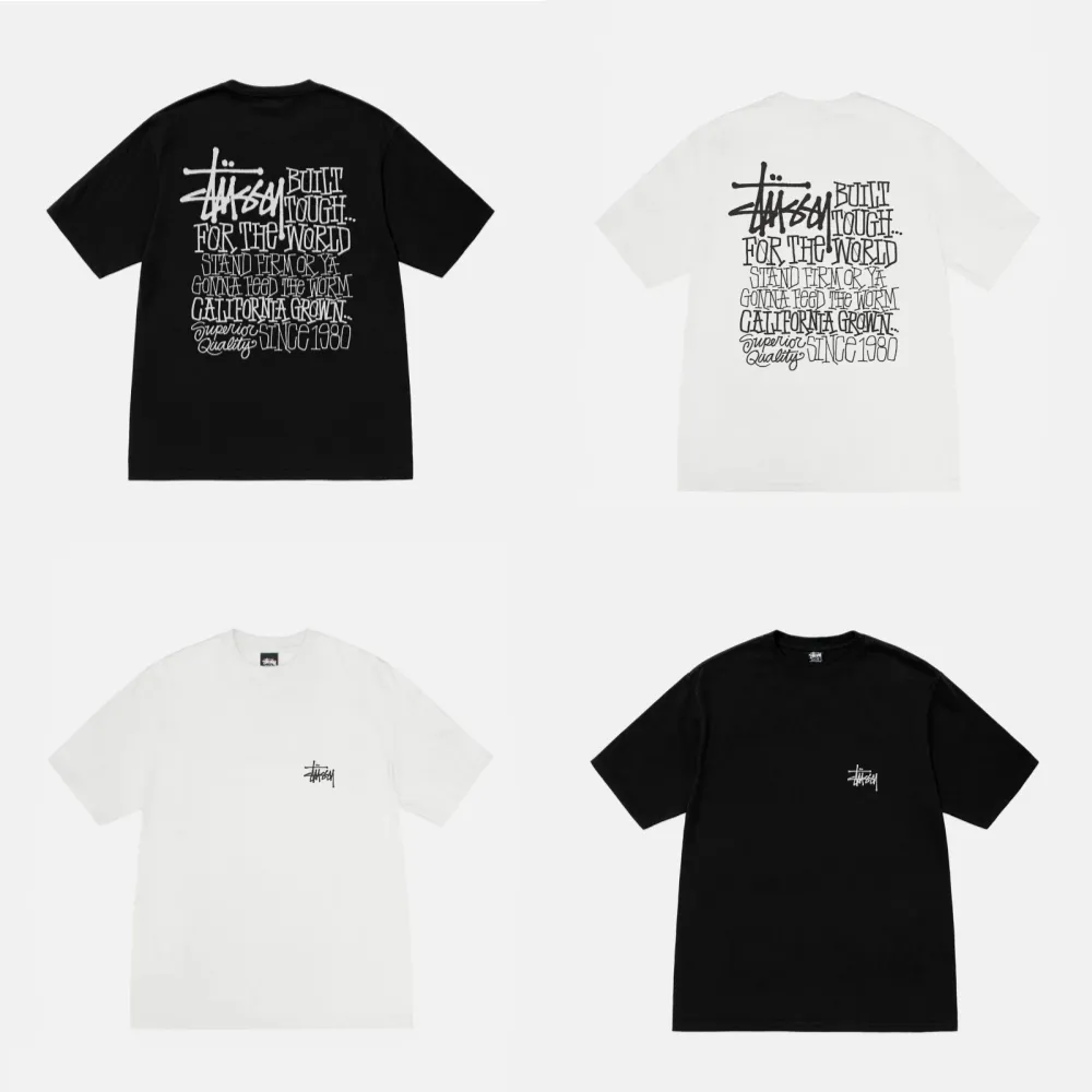 [신상출시] 스투시 STUSSY 남녀공용 신상 반팔 티셔츠 CALIFORNIA GROWN PIGMENT [미국 스투시공홈]
