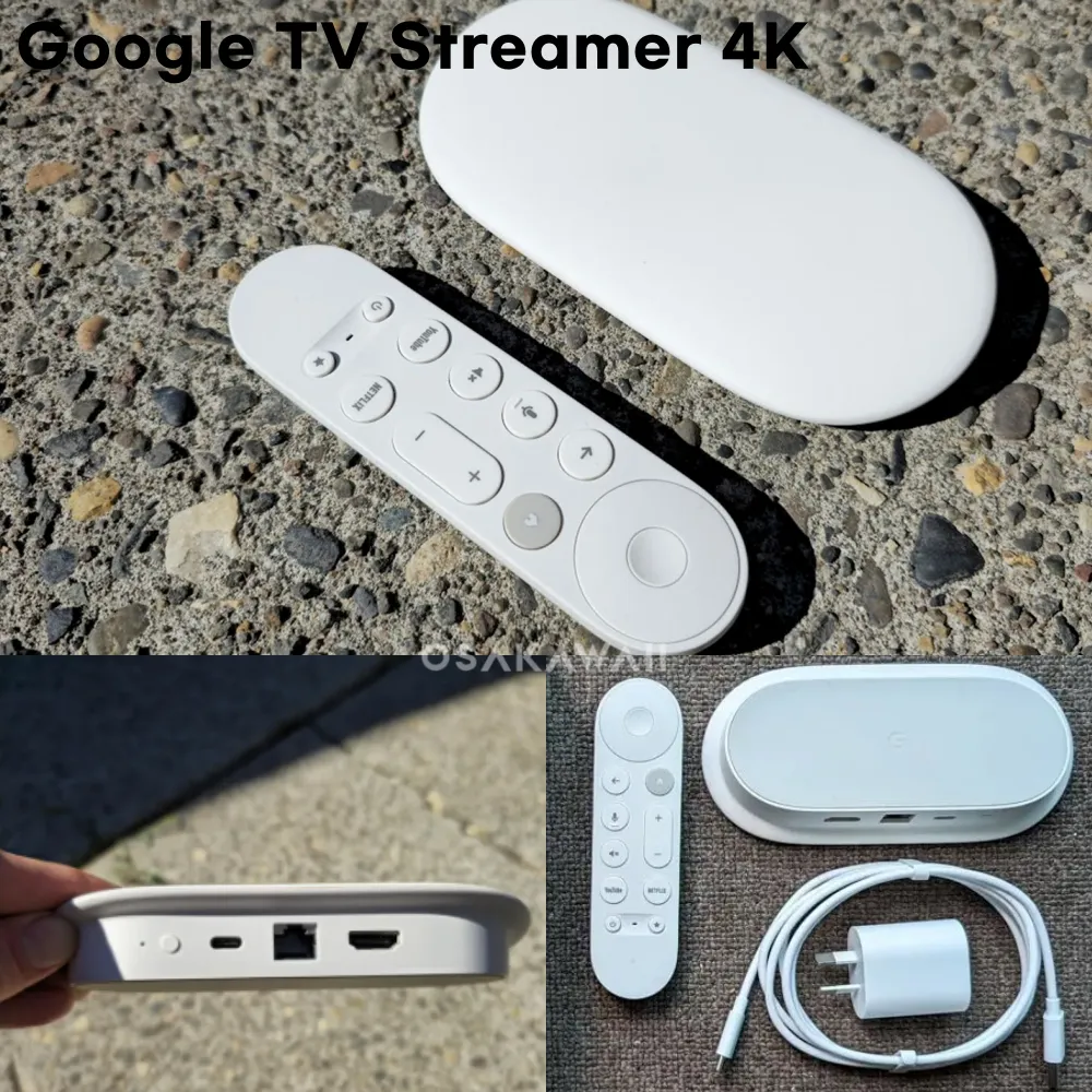 구글 TV 스트리머 4K 셋톱박스 크롬캐스트 5세대 2024년형 일본판 | 크로켓