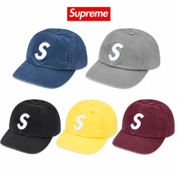 슈프림 워시드 캔버스 S로고 6패널 4컬러