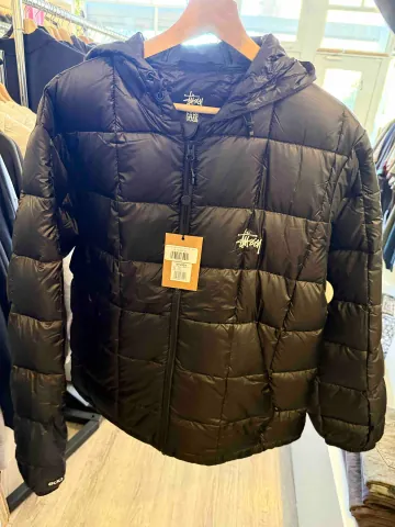 스투시 미드웨이트 후디 푸퍼 패딩  Stüssy Midweight Hooded Puffer  115856