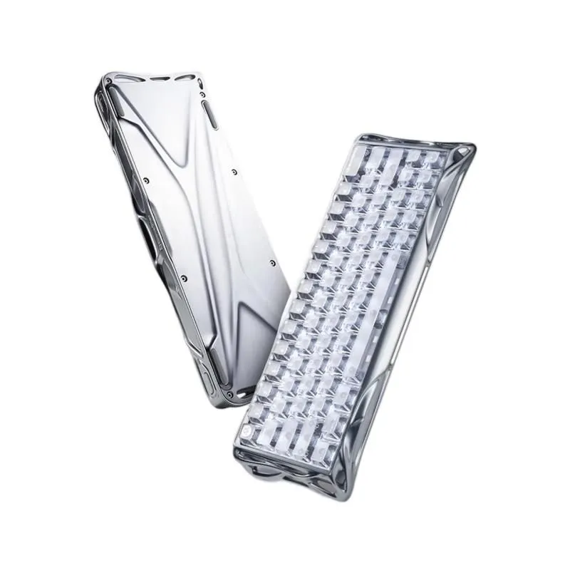 [해외] 그라바스타 GravaStar V60 PRO 기계식 유선 키보드 투명키캡 UFO축