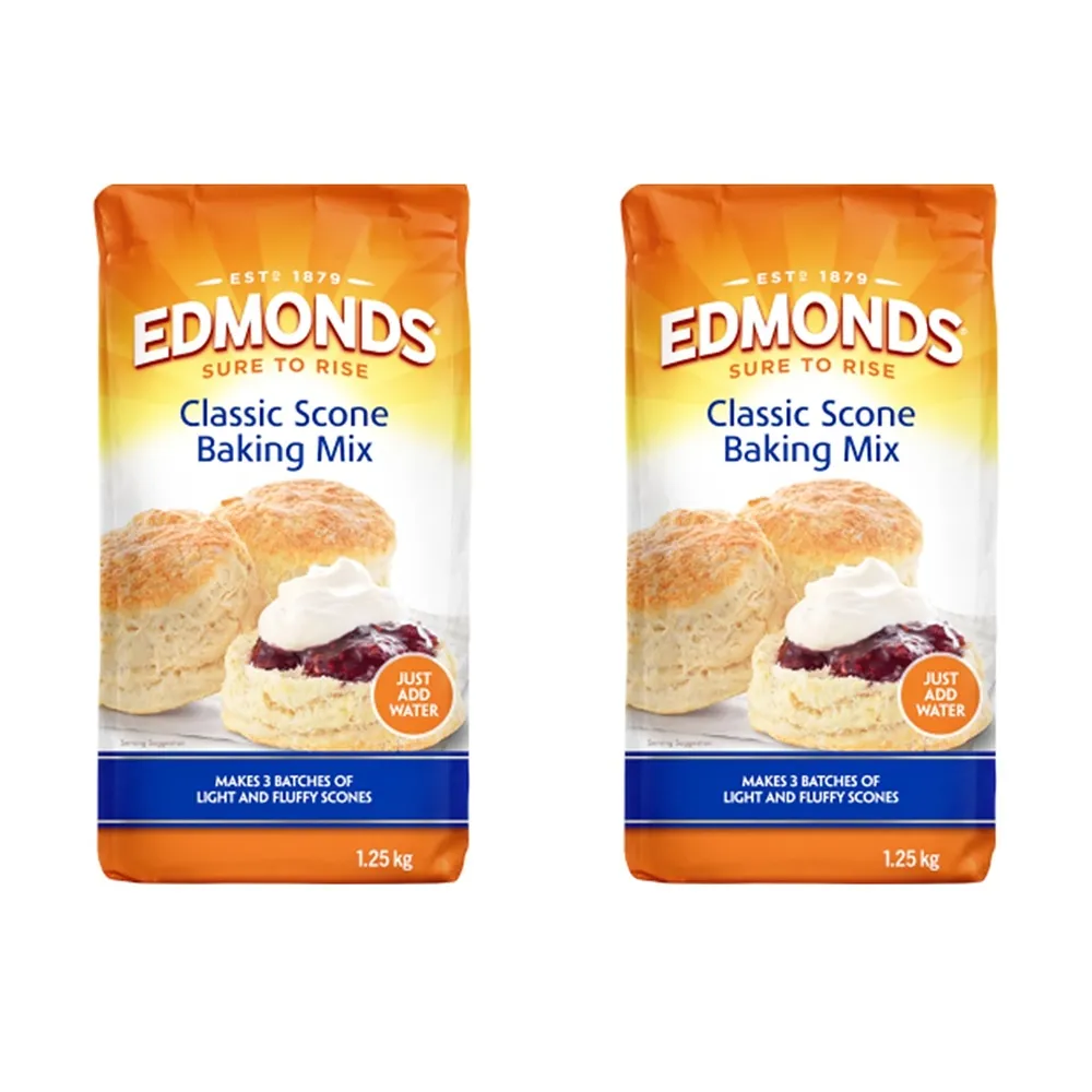에드몬즈 클래식 스콘 베이킹 믹스 1.25kg 2팩 Edmonds Classic Scone Baking Mix 1.25kg | 크로켓