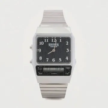 카시오 X 기묘한 이야기 손목시계 AQ-800EST