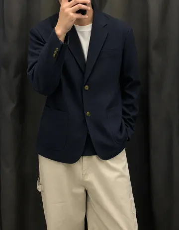6월17일까지 한정세일 유니클로 X JW앤더슨 감탄 블레이저 자켓 네이비 485781 477704