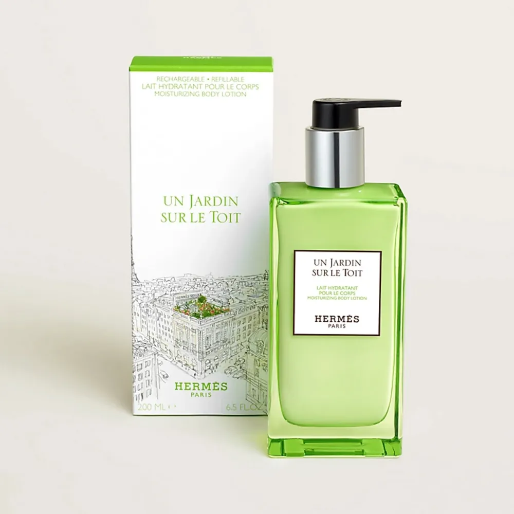 [해외] 에르메스 Un Jardin sur le Toit 운 자르뎅 수르 뜨와 모이스춰라이징 바디로션 200ml V113836V0