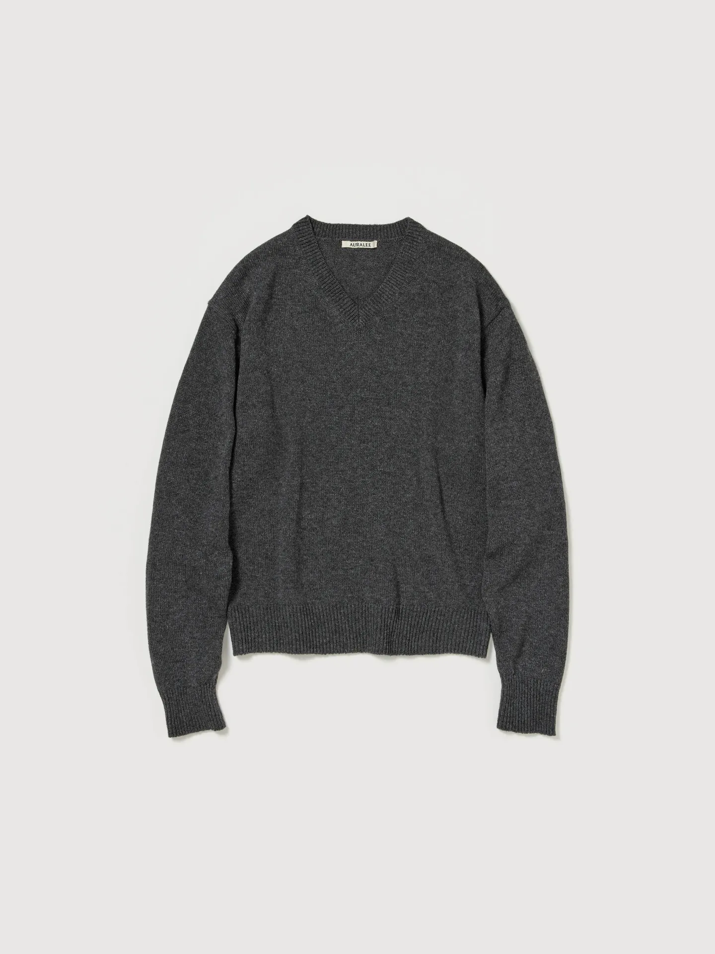 AURALEE 오라리 / LIGHT CASHMERE KNIT V-NECK P/O / 3 컬러 