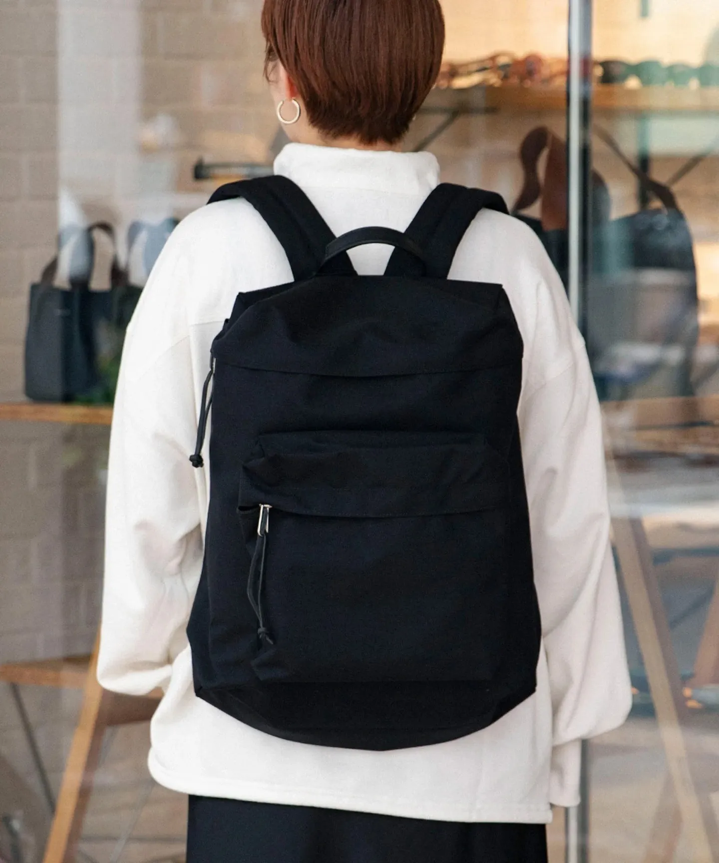 AETA 아에타 / 백팩 BACKPACK TF / BLACK / M - NY01-TF | 크로켓