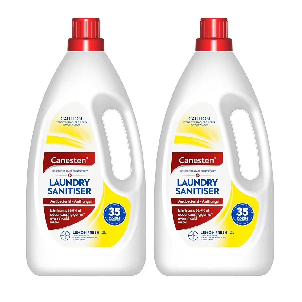 [해외] 카네스텐  레몬향 세탁 세제 2L 2팩 Canesten Laundry Liquid Household Disinfectant and Laundr