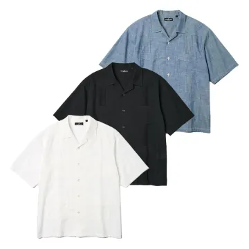 지유 GU 엔지니어드 가먼츠 쿠바 셔츠 5부소매 3컬러 360223