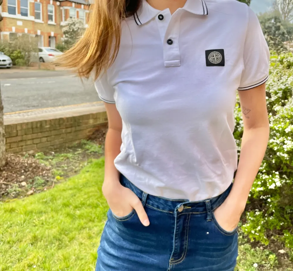 스톤아일랜드 주니어 여성착용가능 폴로 반팔셔츠 (STONE ISLAND Polo Shirt)