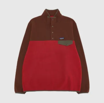 파타고니아 라이트웨이트 신칠라 풀 오버 Amanita Red 25551