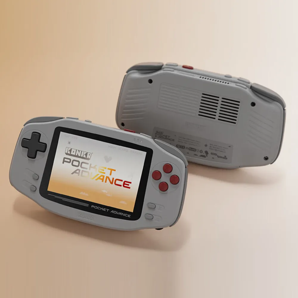 [해외] AYANEO KONKR Pocket Advance 휴대용 레트로 안드로이드 포켓 게임기 3+32GB