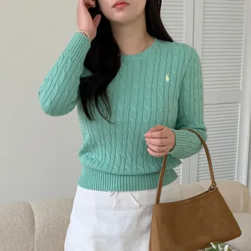 폴로 랄프로렌 보이즈 라운드넥 꽈배기 니트 5컬러 323-702674