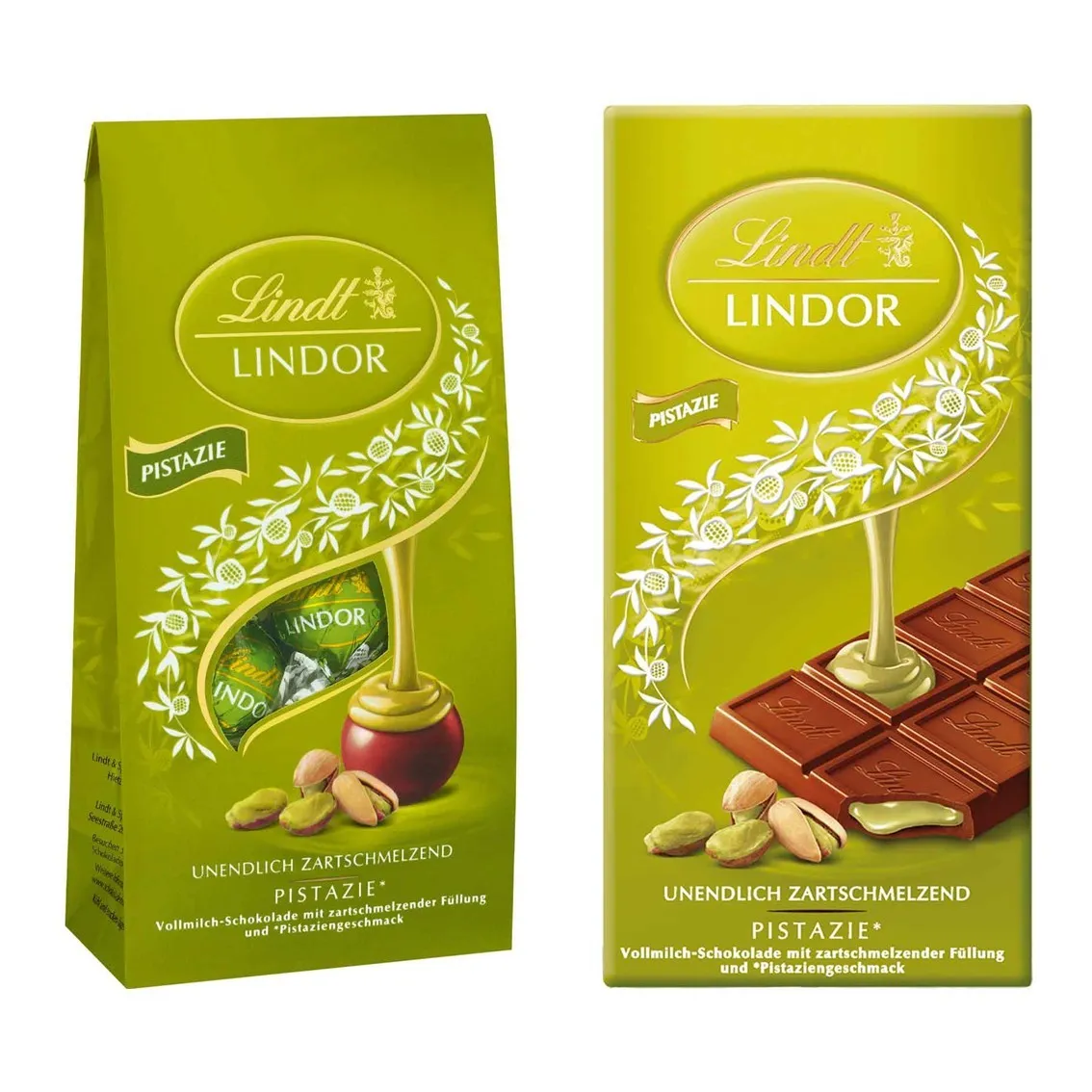 Lindt Lindor 린트 린도르 린도볼 피스타치오 137g 두바이 초콜릿
