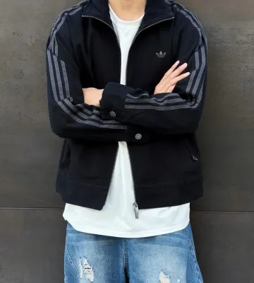 W 아디다스 트윌 파이어버드 자켓 블랙  KF2311