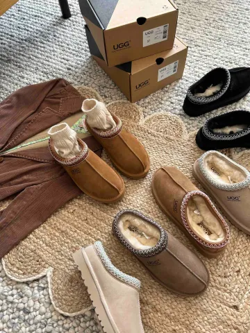 호주 에버어그 타즈만 스티치 슬립온 슬리퍼