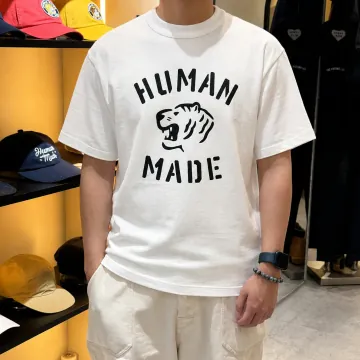 휴먼 메이드 그래픽 반팔 티셔츠 화이트 HM31TE018