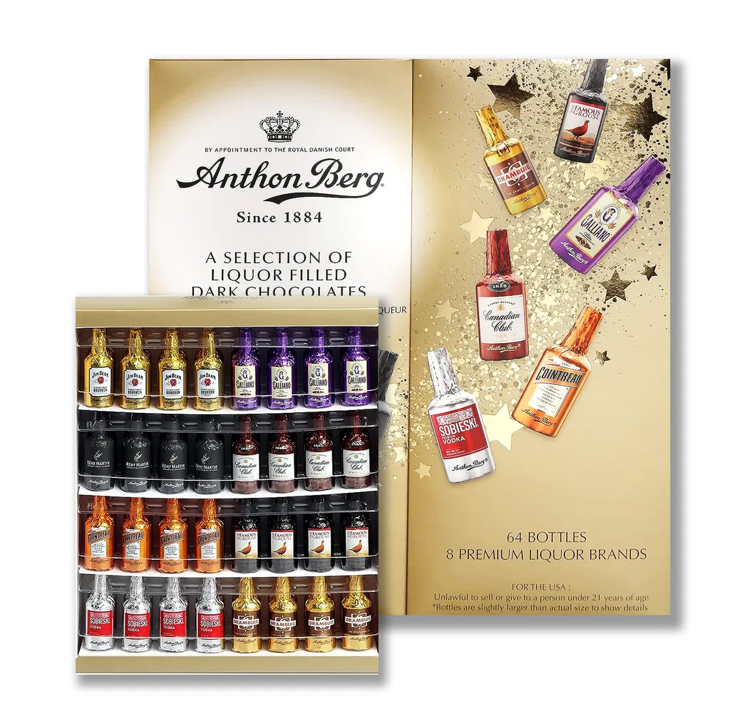 안톤버그 위스키봉봉 버라이어티팩 초콜릿 64개입 대용량