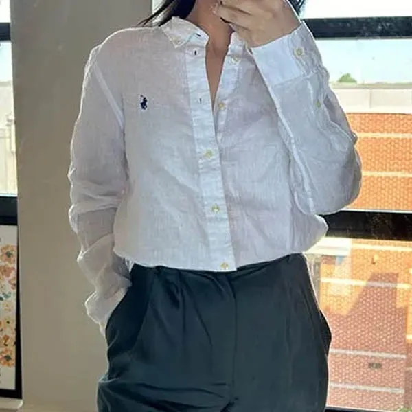 26SS 폴로 보이즈 여성 린넨 셔츠 Linen Shirt 7컬러