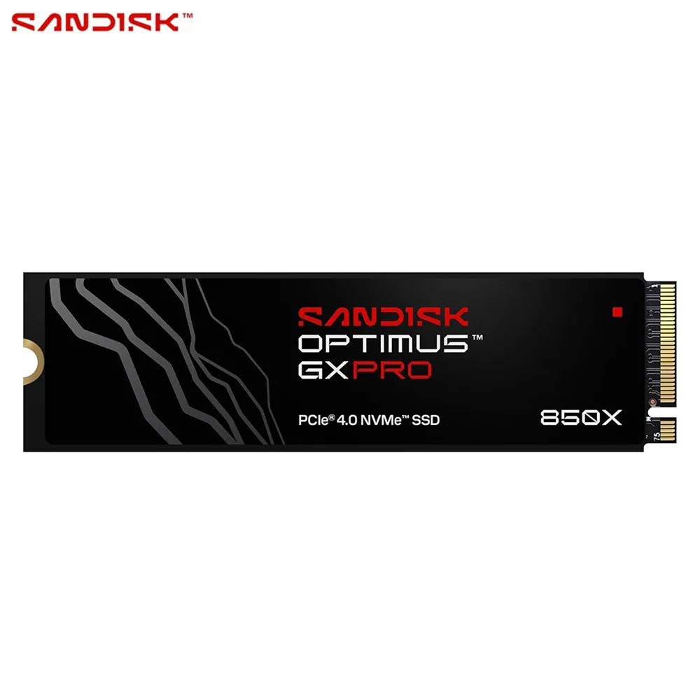 [해외] 샌디스크 옵티머스 GX 프로 850X NVMe 1TB SSD Gen4 PCIe M.2 2280 최대 7300MB/s
