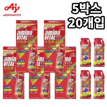 아미노바이탈 아미노샷 2500mg 총20개입 에너지젤 파워젤 자전거 러닝 마라톤