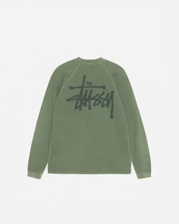 스투시 래글런 써멀 롱슬리브 크루 파인 / 오렌지 2컬러 1140356