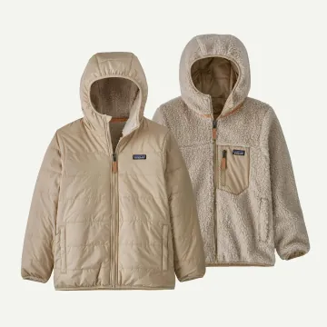 파타고니아 키즈 리버시블 레디 프레디 후디 후리스 패딩 자켓 2XL 68095