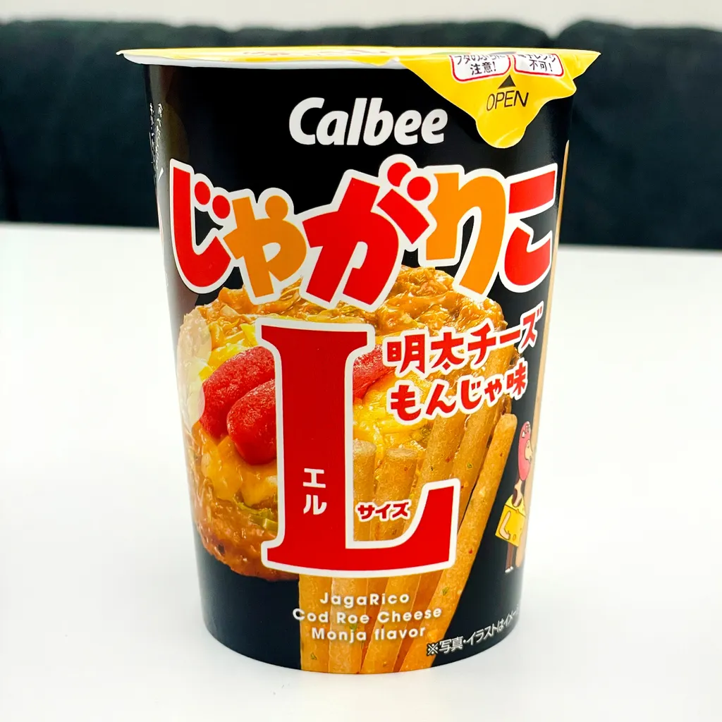 가루비 자가리코 라지 명란치즈 몬자야끼맛 68g 일본 과자