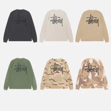 [무료배송/재입고] 스투시 남녀공용 베이직 래글런 써멀 롱슬리브 긴팔 크루 BASIC STUSSY THERMAL 4컬러