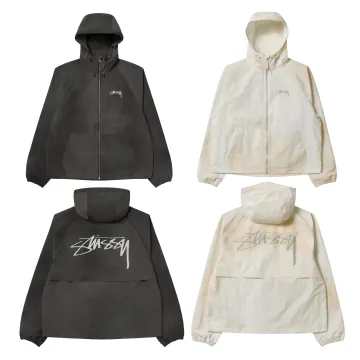 스투시 Stussy 비치 쉘 나일론 웨이브 다이 자켓 비치쉘 바람막이 115745
