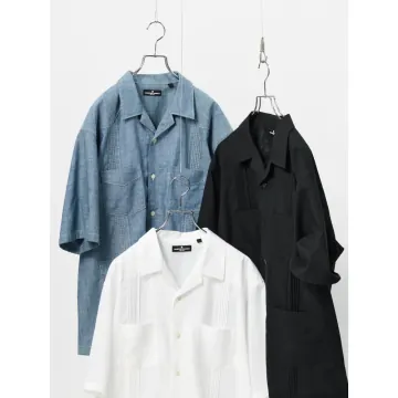 지유 GU 엔지니어드 가먼츠 쿠바 셔츠 5부소매 3컬러 360223