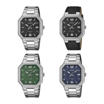 카시오 MTP-B195D 사각 손목시계 파텍필립 노틸러스맛 4컬러