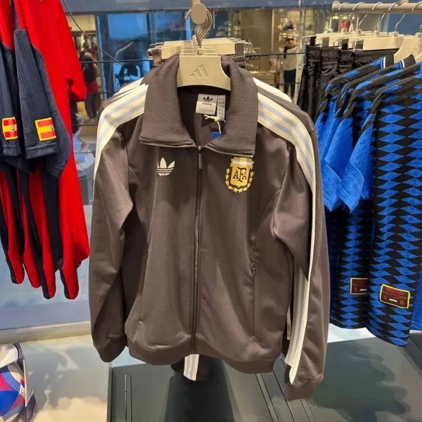 아디다스 오리지널 아르헨티나 베켄바우어 트랙 탑 저지 자켓 IU2155