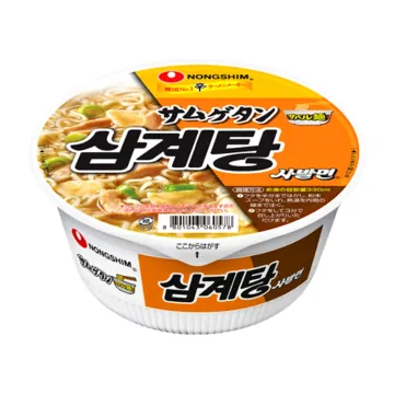 농심 일본 삼계탕 사발면 85g 일본라면