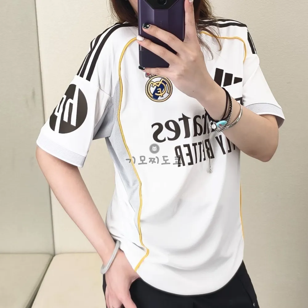 아디다스 레알마드리드 홈 레플리카 유니폼 25 26 JJ1931