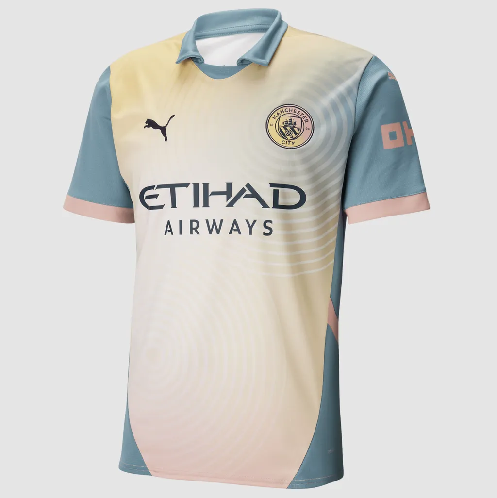 푸마 맨시티 오아시스 기념 24/25 DEFINITELY CITY 저지 셔츠