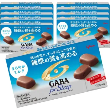 GABA 초콜릿 세트 밀크 달콤한 수면 for sleep 50g 10개