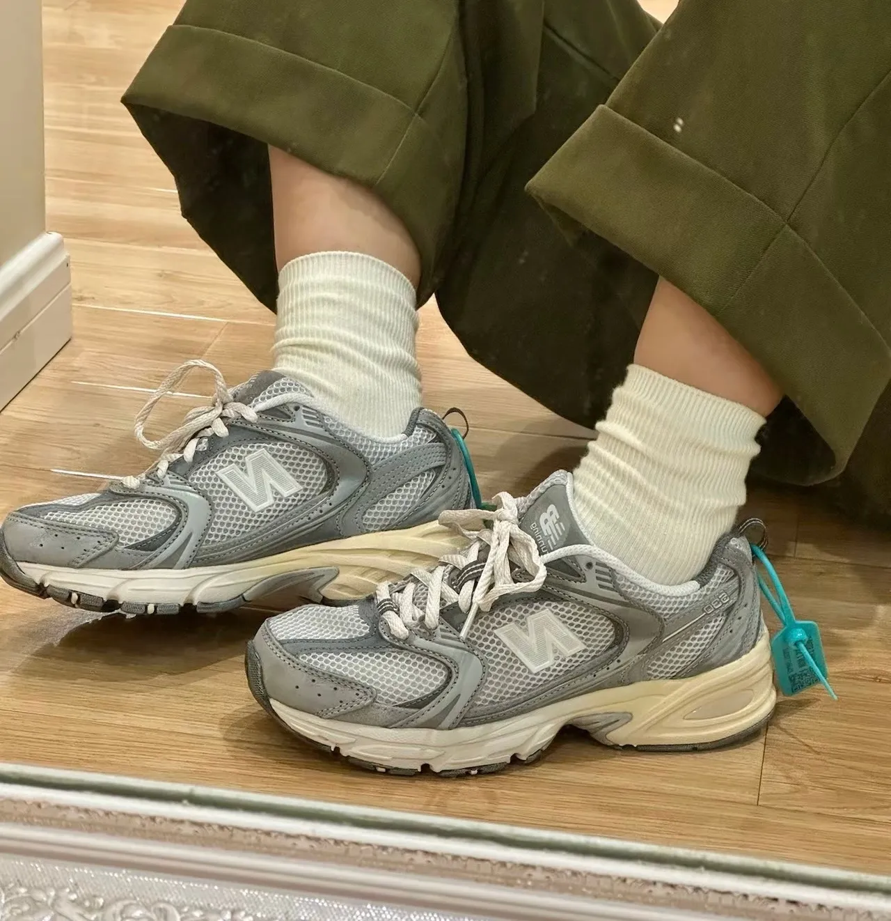 뉴발란스 530 운동화 뉴발 530 빈티지 그레이 매터 MR530TG