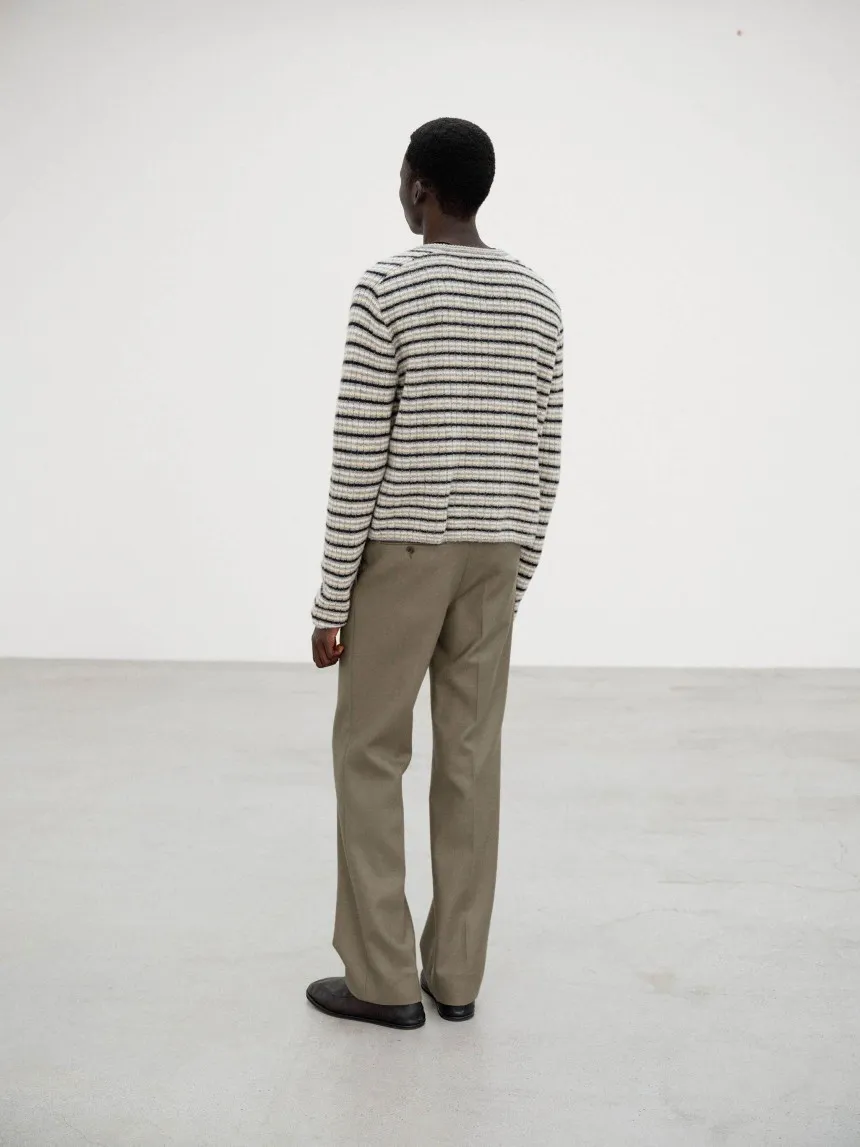 AURALEE 오라리 슬렉스 MEN LIGHT MELTON NARROW SLACKS 2컬러